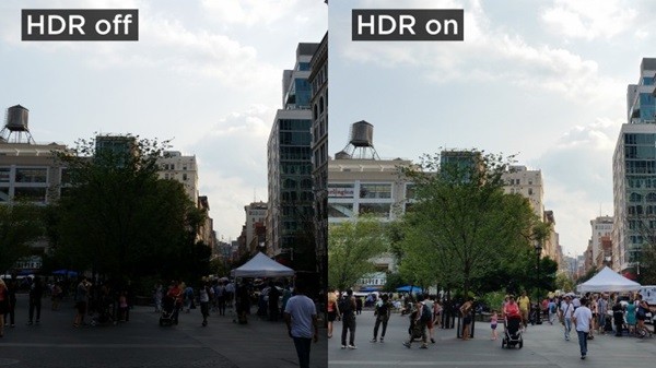 фото с hdr и без