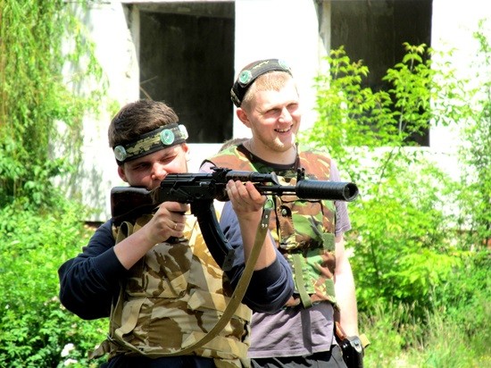 Лазертаг в Киеве фото
