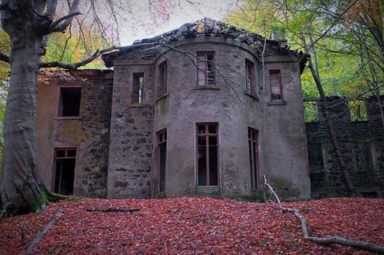 Большой старинный особняк